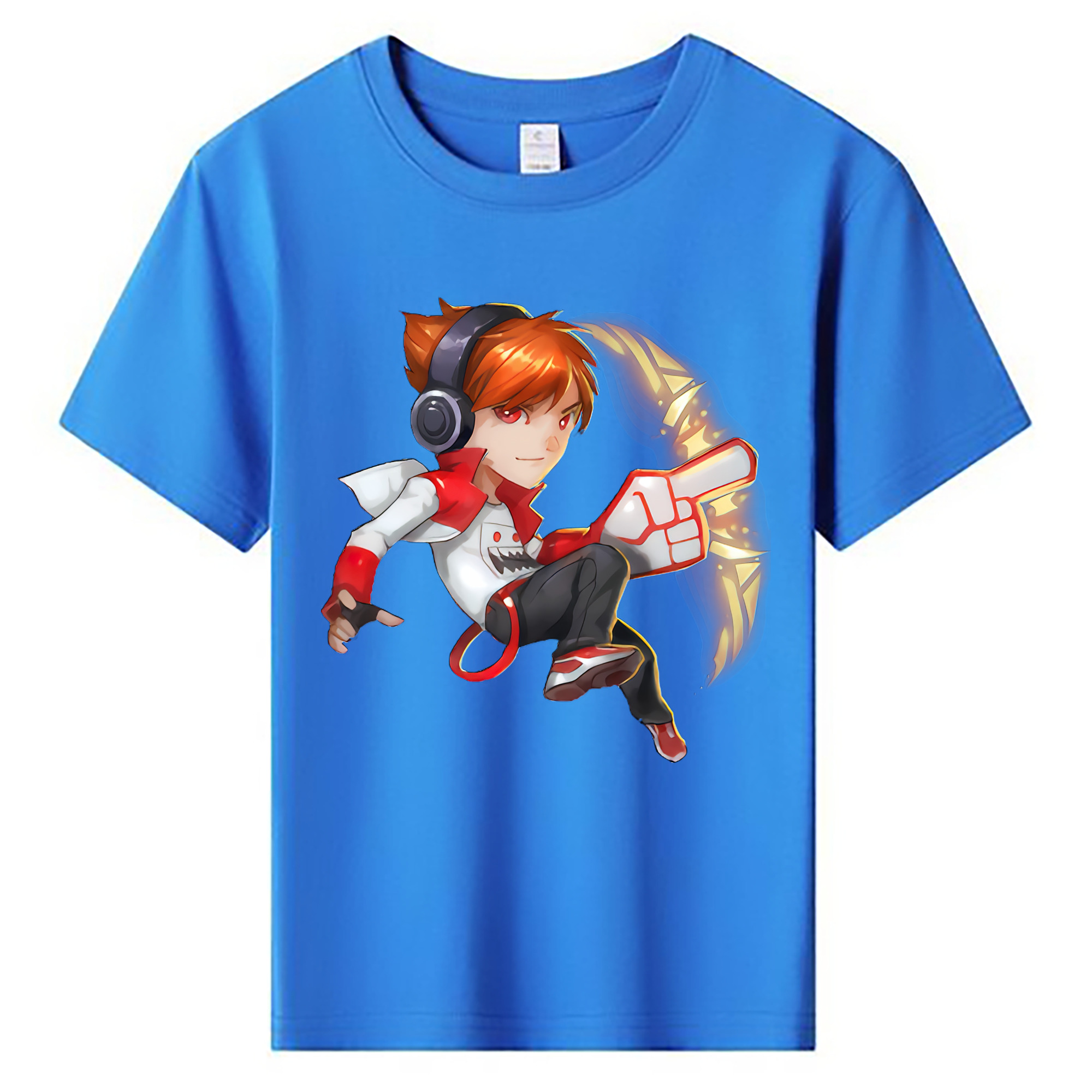 （画像用） リーグ・オブ・レジェンド League of Legends LOL 綿100％キッズTシャツ（フロントプリント）